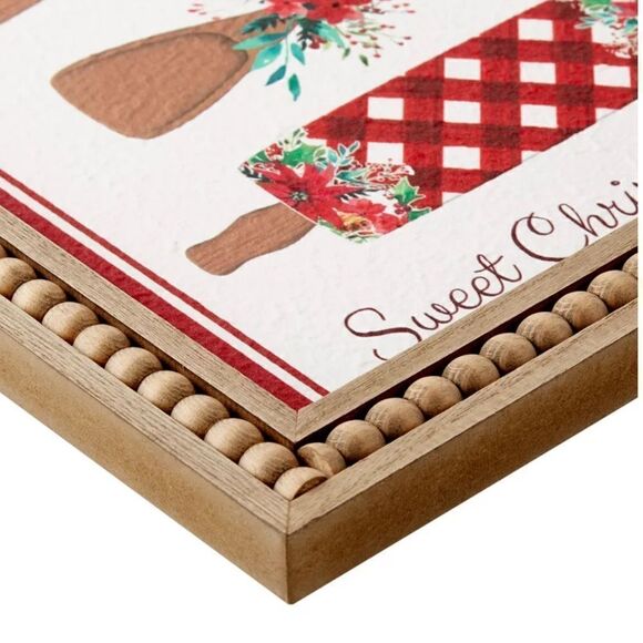 Last one - The Pioneer Woman Framed Sign with a Rolling Pin- Sweet Christmas Tr… - Picture 3 of 6